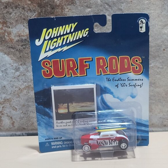 Johnny Lightning Surf Rods Banzai Boys Speed Coupe 2000 Diecast Car Scale 1:64 - Picture 1 of 10